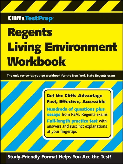 Title details for CliffsTestPrep Regents Living Environment Workbook by American BookWorks Corporation - Available